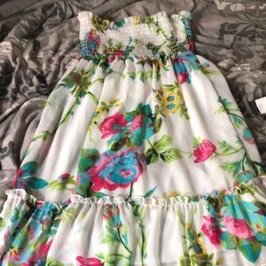 Floral sun dress